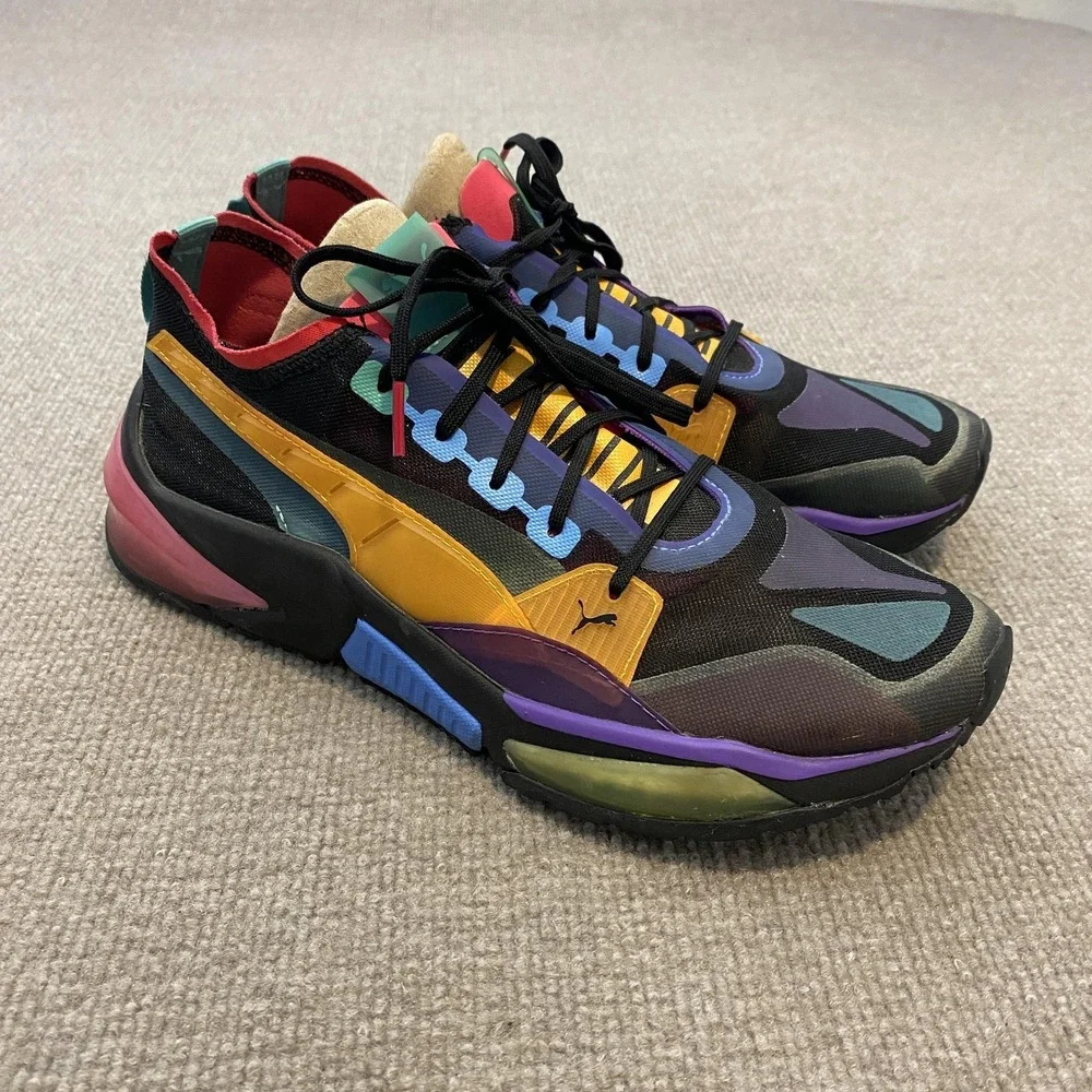 Puma LQDCELL Shoes Mens Size 9.5 Optic Sheer Mesh Training Sneakers Athletic